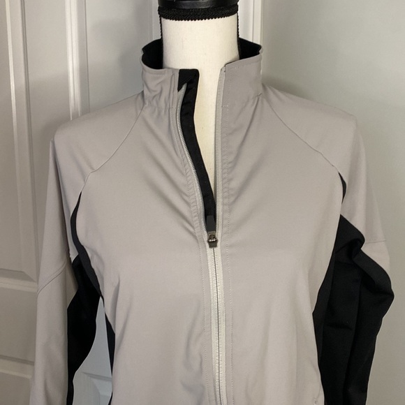Pearl iZumi for Women Small Athletic Stretch Workout Zip Jacket - Picture 3 of 8
